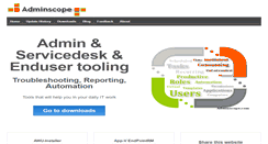 Desktop Screenshot of adminscope.com